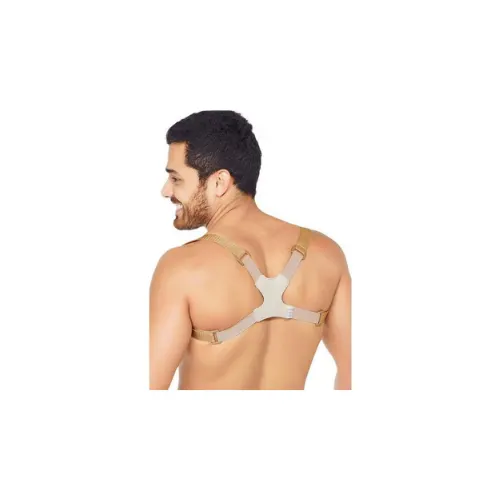 Corretor De Postura Magnético Bege