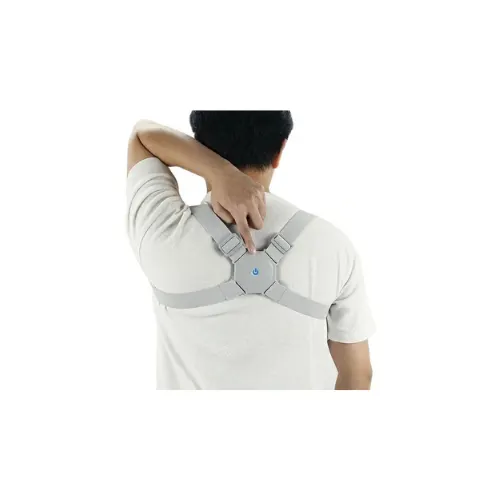 Corretor Postural Inteligente Vibratorio Sensor Ajustavel Coluna Postura Cinta Alinhamento Adulto Criança Costas